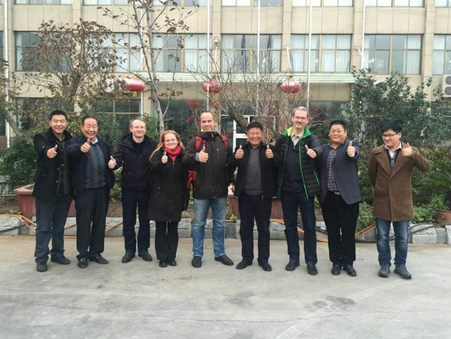 2015年11月芬兰国家铁路局来我单位洽谈业务